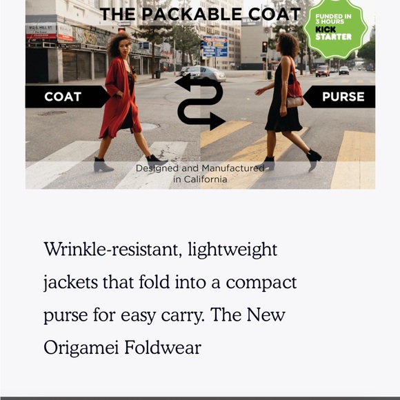 Orimei Packable Coat - Picture 2 of 4